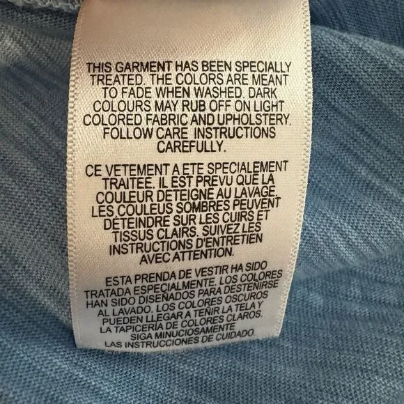 Tommy Bahama Beach Fade Abaco Tee Blue Infinity Pool Pocket Shirt NWT Size XL - Picture 12 of 13